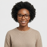 Hallie in Brown Tortoise